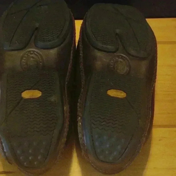 HS Trask‎ Men Leather Driving Moc Loafers Shoe size 8M - Picture 6 of 10